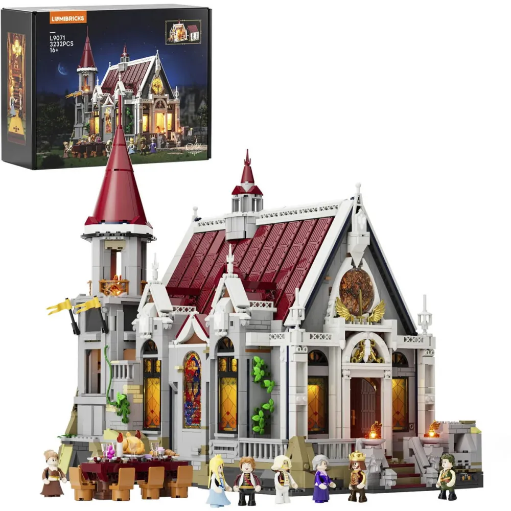 Jucarie creativa Lumibricks Castle Banquet Hall, construction toy