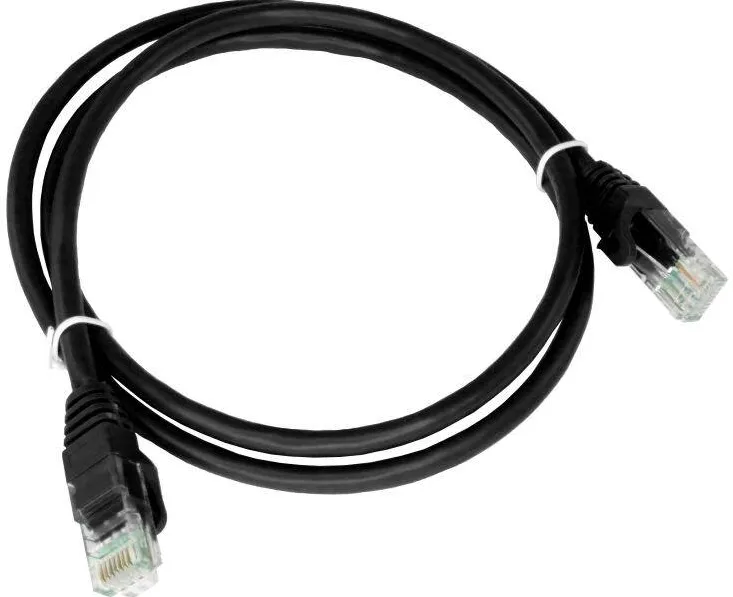 Accesoriu Retea A-LAN  KKU6CZA0.5 Patch-cord U/UTP cat.6 PVC 0.5m black