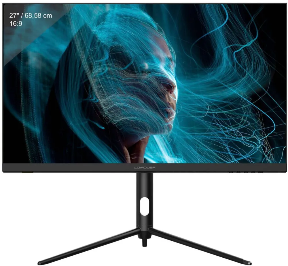 Monitor LC-Power Gaming IPS LED LC-M27-4K-UHD-144-V2 27", 4K Ultra HD (3840 x 2160), Negru