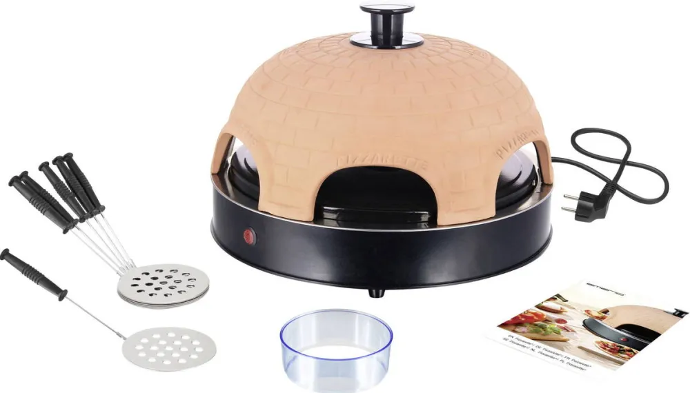 Cuptor Pizza Emerio Pizzarette, Pizza Ofen,6 Pers., Cool Touch