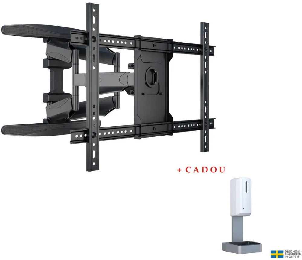 Suport TV / Monitor Multibrackets de perete Full Motion MB-6317, diagonala 40"-85", max. 45 kg, cu inclinare si rotire