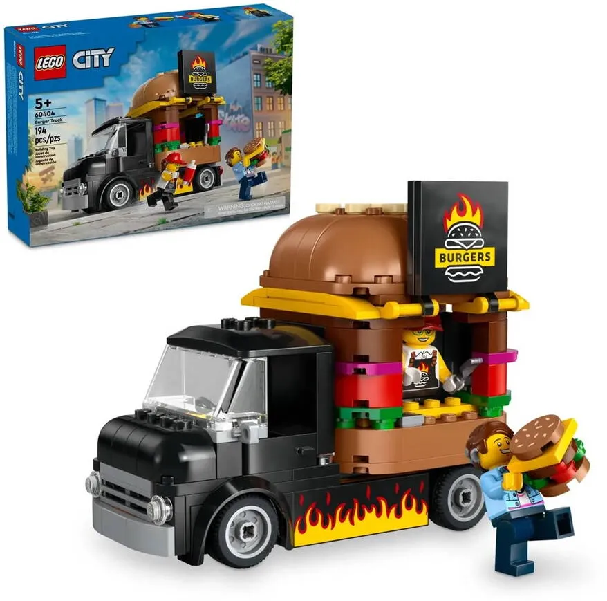 LEGO Toneta cu Burgeri, LEGO 60404