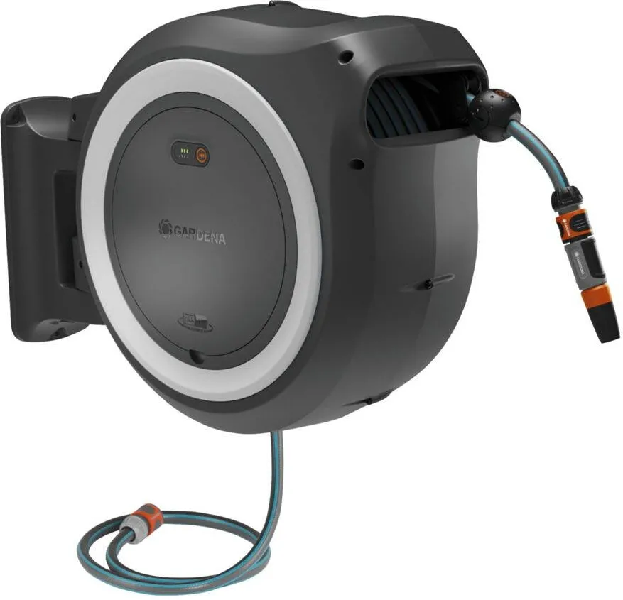 Gardena Cutie cu furtun de perete Battery PowerRoll XL 18V Set 35 m