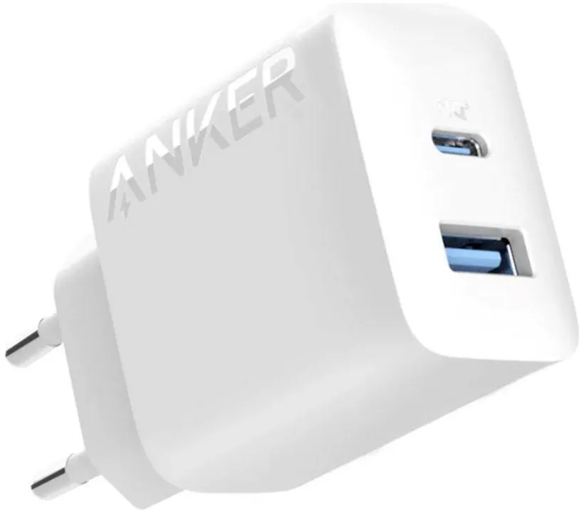 Anker Anker 312 20W 1x USB-A 1x USB-C White charger