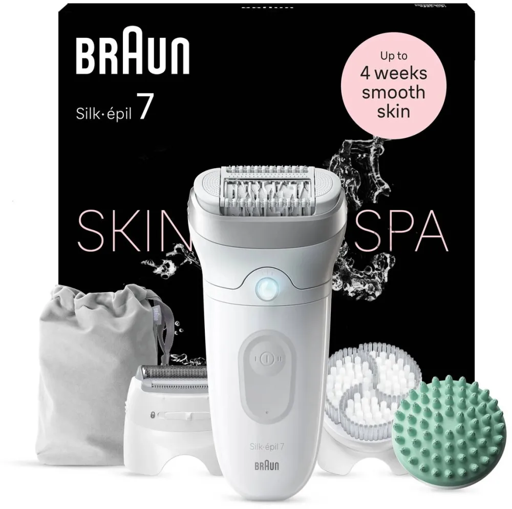 BRAUN Braun Silk-épil SE7-081 Epilator, White