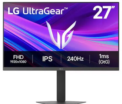 Monitor LG LG LED UltraGear G4 27G440A-B - 27" 240Hz computer monitor (black)