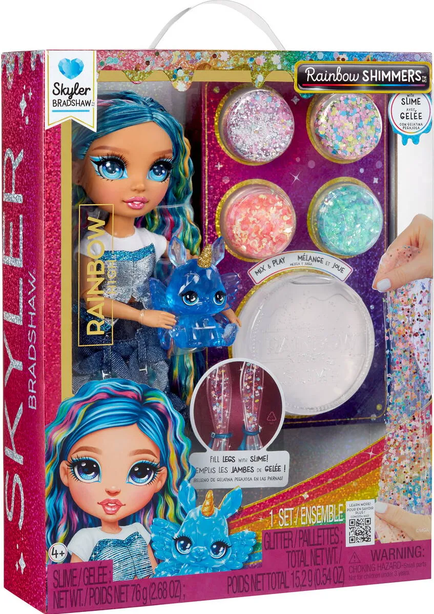 Mga Rainbow High Shimmers with Slime - Skyler, doll