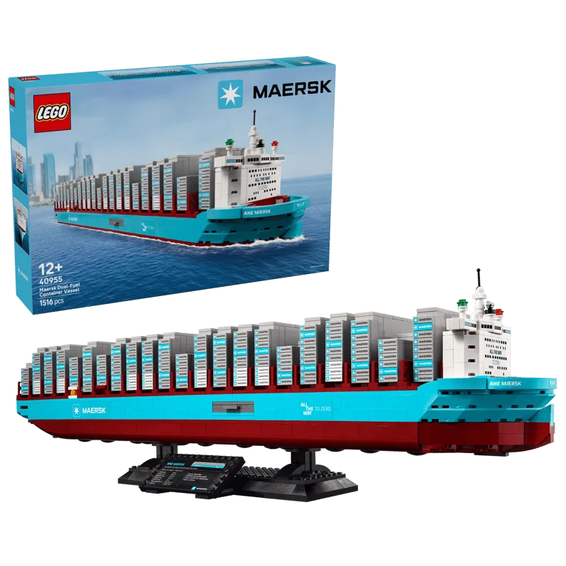 LEGO Portcontainer cu combustibil dual Maersk
