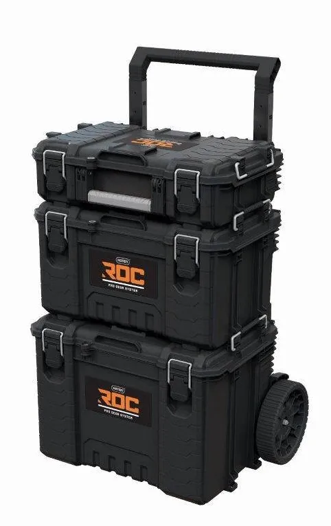 KETER Set of 3 Toolboxes roc pro gear 2,0 KETER