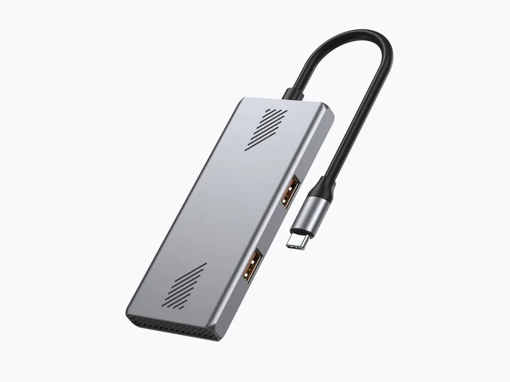 Hub USB Gembird Gembird UHB-CM-U310-A2C2-01, 4-port A + C USB 3.2 (Gen 2) Type-C hub