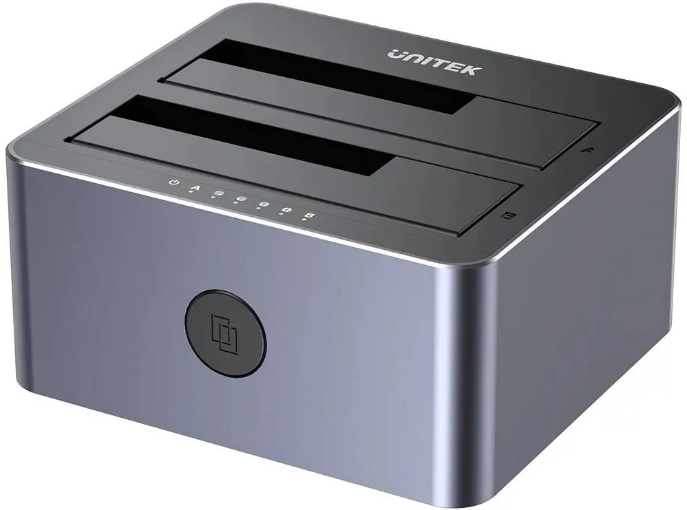Docking Station Unitek CLONING STATION 2X SATA 2,5"/3,5" USB 5GB