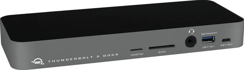 Docking Station OWC OWC Dock Thunderbolt 3 Dock - 14-Port with Cable - Space Gray
