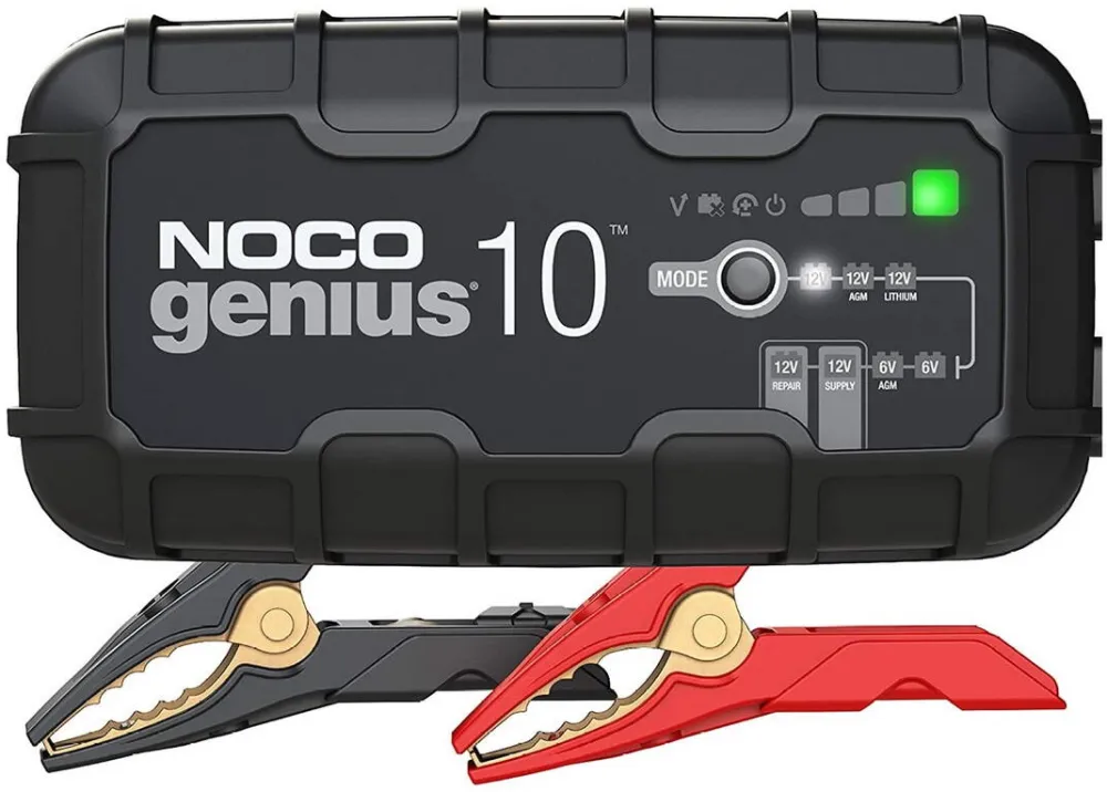 NOCO GENIUS10 EU 10A Battery charger for 6V/12V batteries with maintenance and desulphurisation function