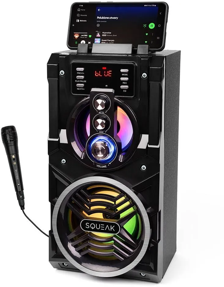 SQUEAK BeatBoxer Bluetooth 5.1 SPEAKER - BLUETOOTH SPEAKER WITH KARAOKE