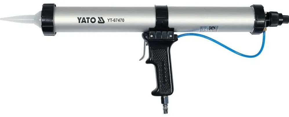 YATO Pistol silicon Yato, 380 mm, 600 ml, Aluminiu