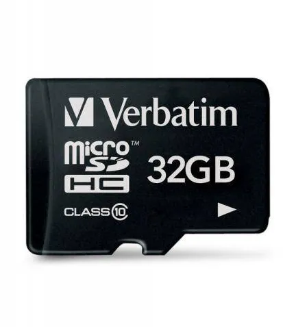 Card de Memorie VERBATIM Micro-SDHC 32 GB Class 10