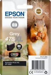 Cartus Imprimanta Epson Ink Epson grey | 478XL | 11.2ml | Claria Photo HD
