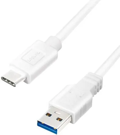 Logilink Cablu de date Logilink CU0173 USB 3.2 USB-A la USB-C 0.5m White