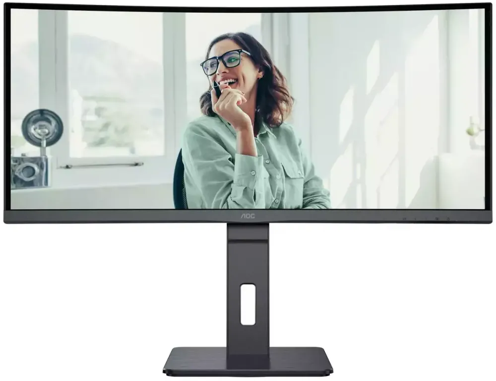 Monitor AOC CU34P3CV Curbat 34 inch UWQHD VA 4 ms 100 Hz USB-C