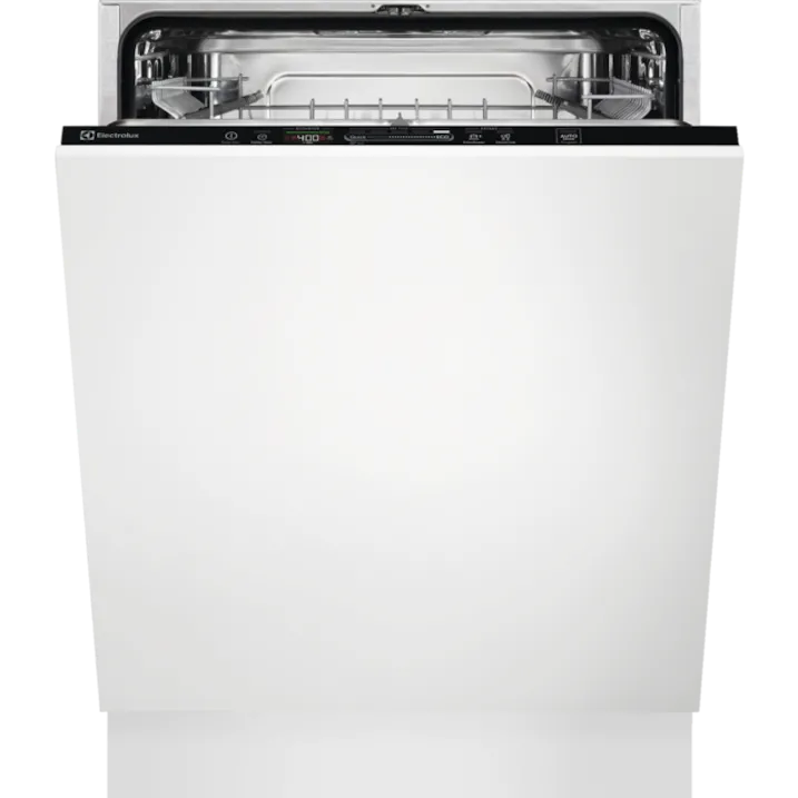 ELECTROLUX Masina de spalat vase incorporabila Electrolux EEQ47210L, 13 seturi, AirDry, 8 programe, Panou de control Quickselect, Clasa energetica E, Alb