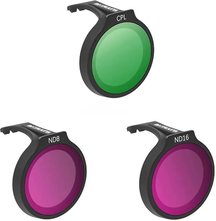 Sunnylife Three filters kit SUNNYLIFE for DJI Neo CPL+ND8+ND16