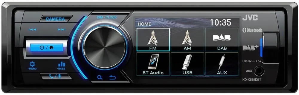 Player Auto JVC KD-X561DBT without DAB-Ant.