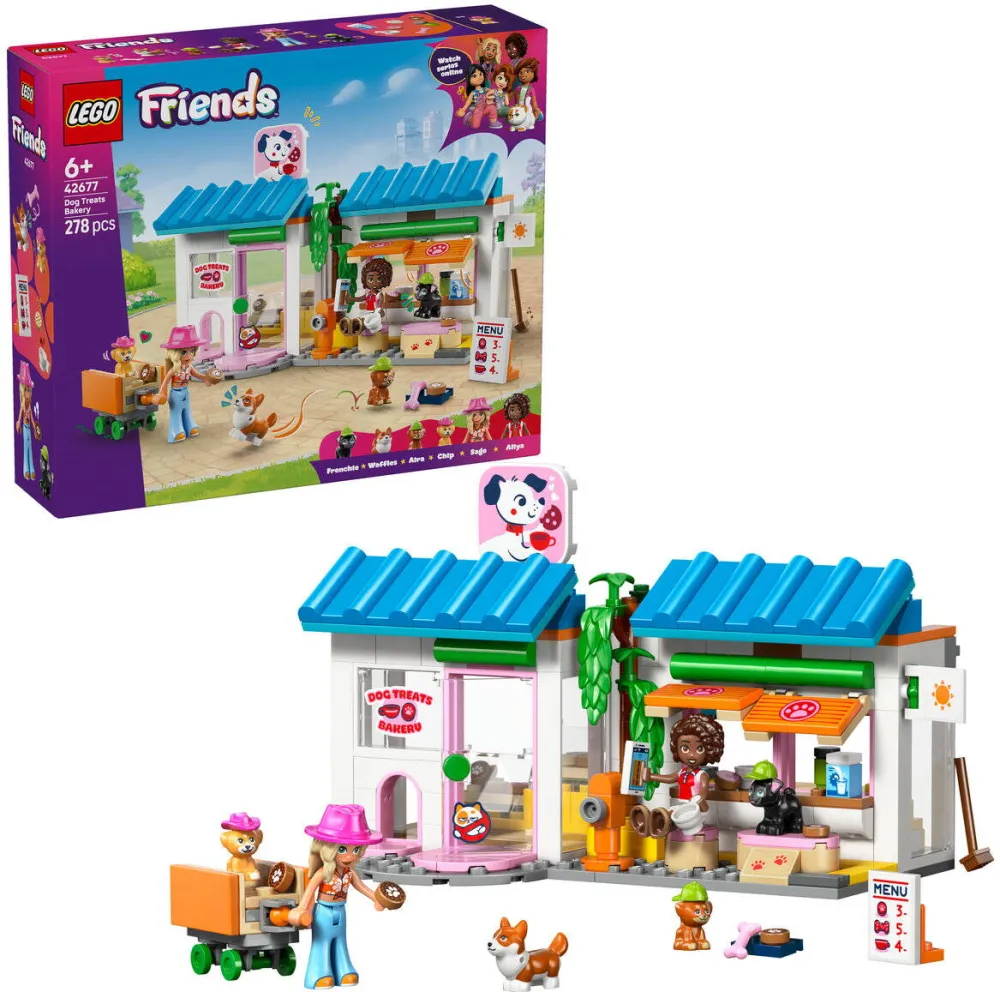 LEGO Friends 42677 Brutarie cu bunatati pentru caini