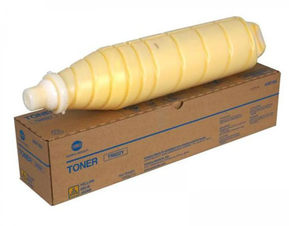 Toner imprimanta Minolta Toner imprimanta, Konica Minolta, Compatibil cu Konica Minolta TN-622Y, 95000 pagini, Galben