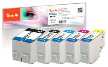 Cartus Imprimanta Peach Cartus de cerneala Peach PI200-682, multipack
