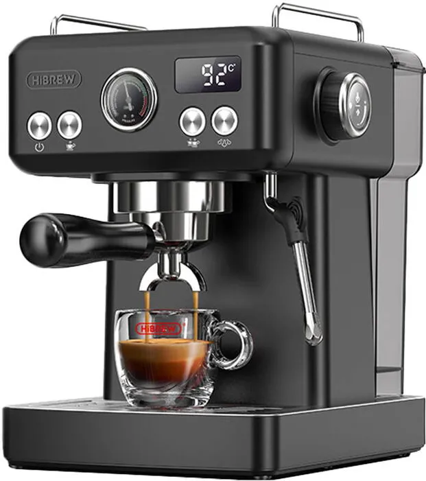 Espressor HiBREW H10A temperature-controlled flask espresso machine (black)