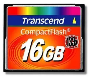 Card de Memorie Transcend Compact Flash 133X 16GB
