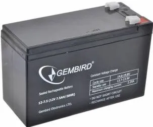 Accesoriu Retea Gembird Energenie Rechargeable Gel Battery 12V/7.5AH