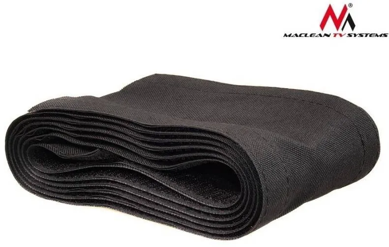 MACLEAN MCTV-677 B Black Velcro Cable Sock Cable Organizer 2m 105mm