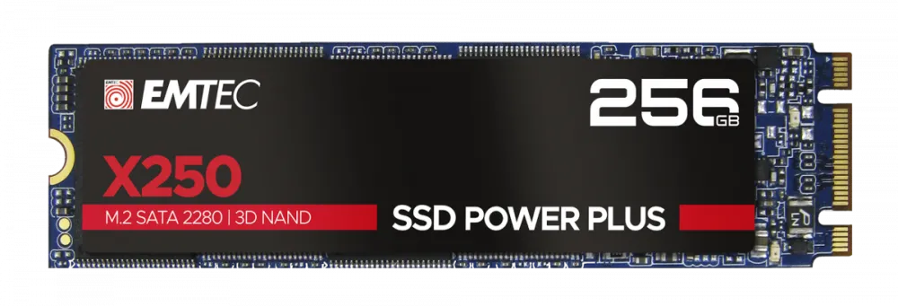 SSD Emtec Power Plus X250 256GB SATA-III M.2 2280