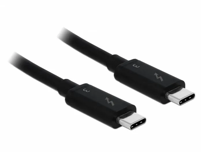 DELOCK 84844, Thunderbolt cable - USB-C to USB-C - 50 cm