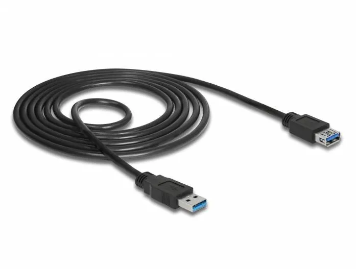 DELOCK 85055, Extension cable USB 3.0 - USB extension cable - USB Type A to USB Type A - 1.5 m