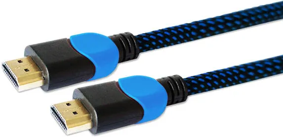 SAVIO GCL-02 HDMI cable 1.8 m HDMI Type A (Standard) Black, Blue