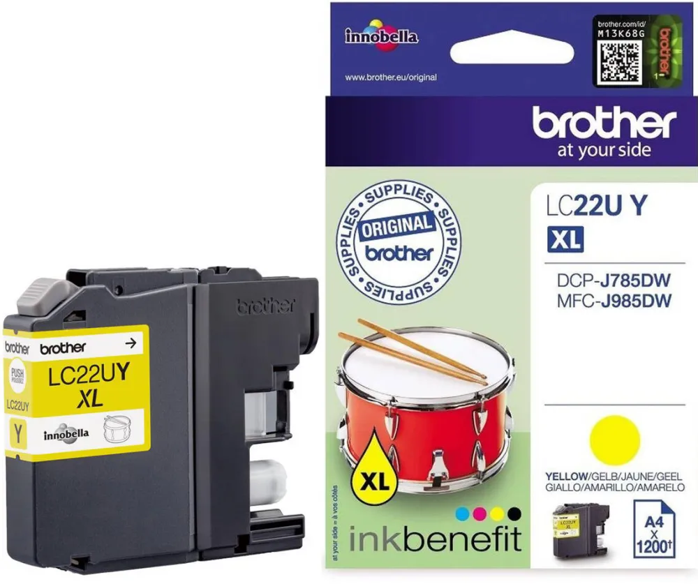 Cartus Imprimanta Brother LC-22UY Yellow