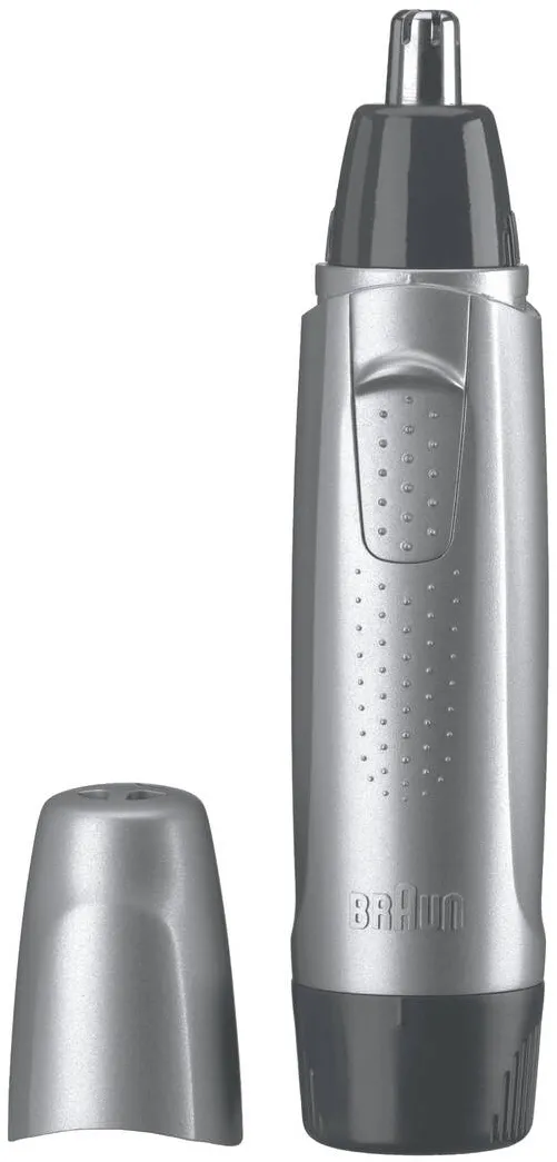 BRAUN Trimmer pentru nas/urechi EN10, baterii, otel inoxidabil