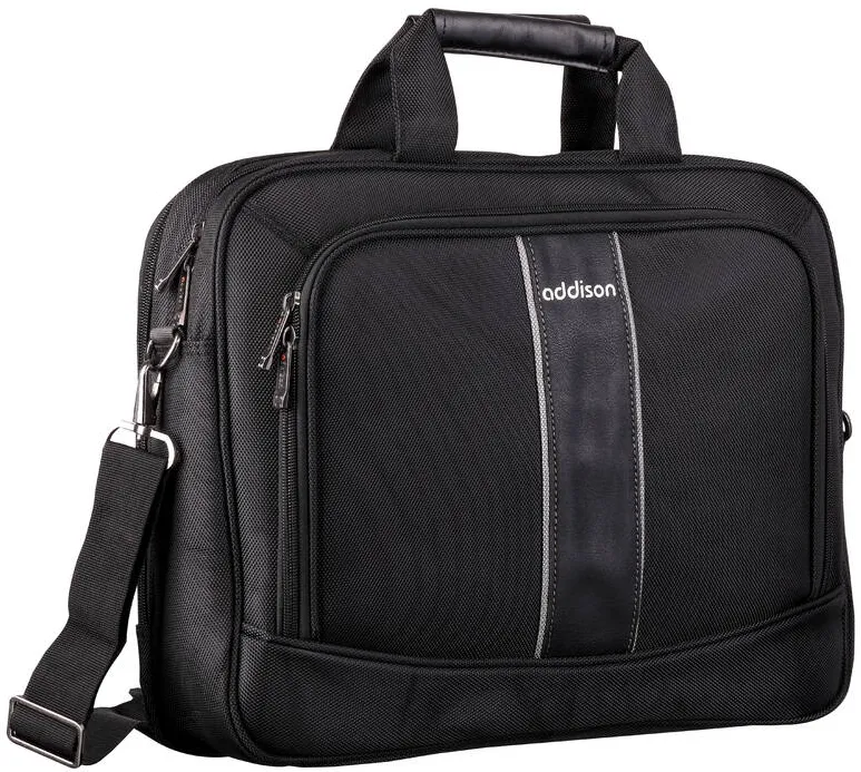 Addison 309014 notebook case 35.8 cm (14.1") Briefcase Black