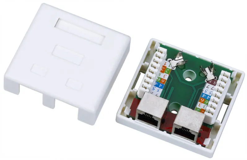 Accesoriu Retea A-LAN GN004 wire connector RJ45 White