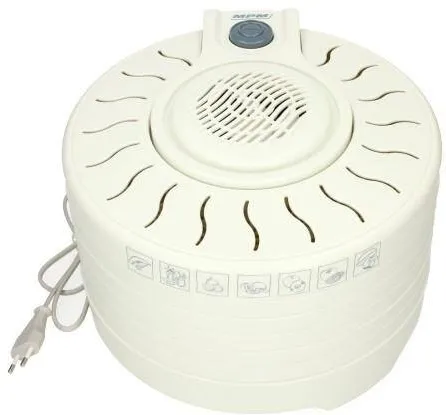 MPM Deshidrator alimentar MSG-01, 250 W, 28 cm, alb