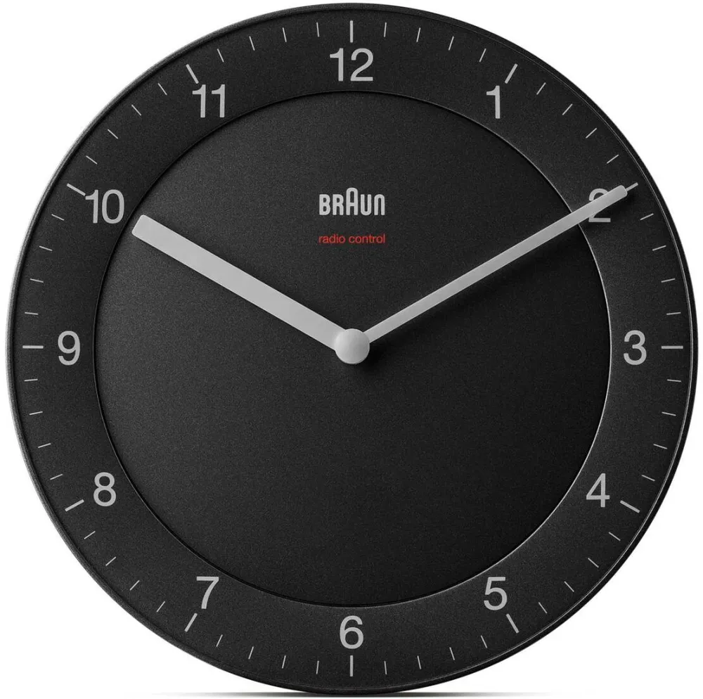 BRAUN Ceas de Birou BC 06 B-DCF radio wall black