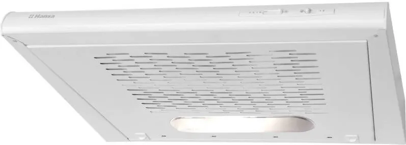 HANSA Hota traditionala OSC6111WH, Putere de absorbtie 154 m3/h, 1 motor, 60 cm, Alb