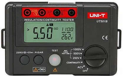Uni-t MULTIMETRU DIGITAL REZISTENTA IZOLATIE UT501B