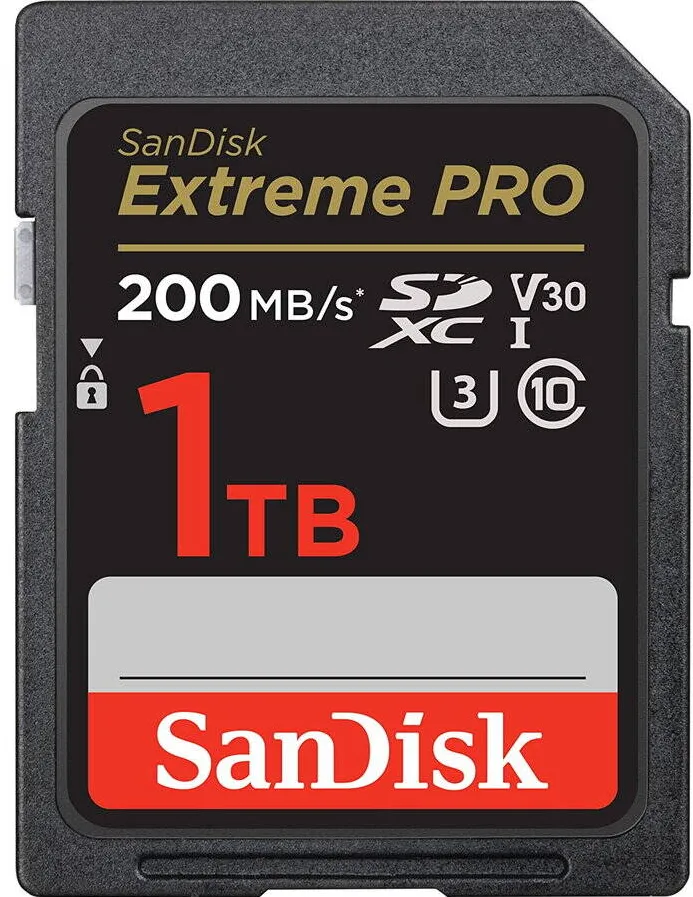 Card de Memorie SanDisk Extreme PRO 1TB SDXC, UHS-I, Class 10, U3, V30
