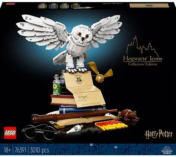 LEGO Hogwarts Icons Editie de colectie 76391, 18 ani+, 3010 piese
