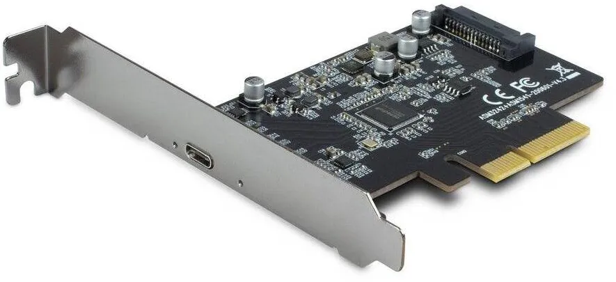 Adaptor Inter-Tech PCIe  Karte ARGUS KC-008, PCIeX4->USB3.2