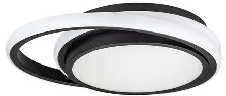 V-TAC Plafoniera LED 24W 3IN1 - negru