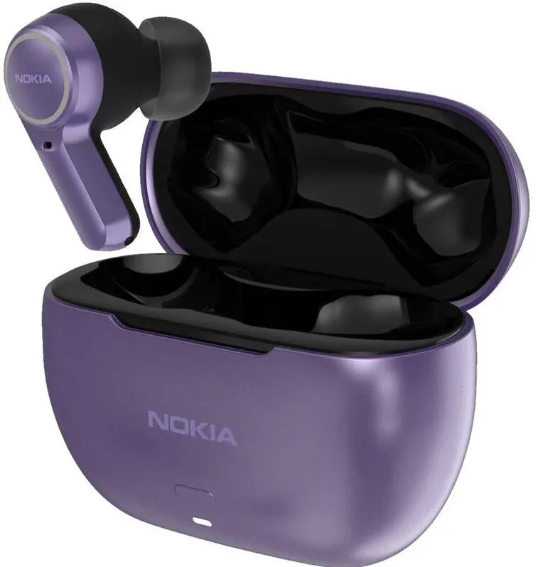 Casti Bluetooth NOKIA In-Ear, Clarity Earbuds 2 Plus, ANC TWS, Purple